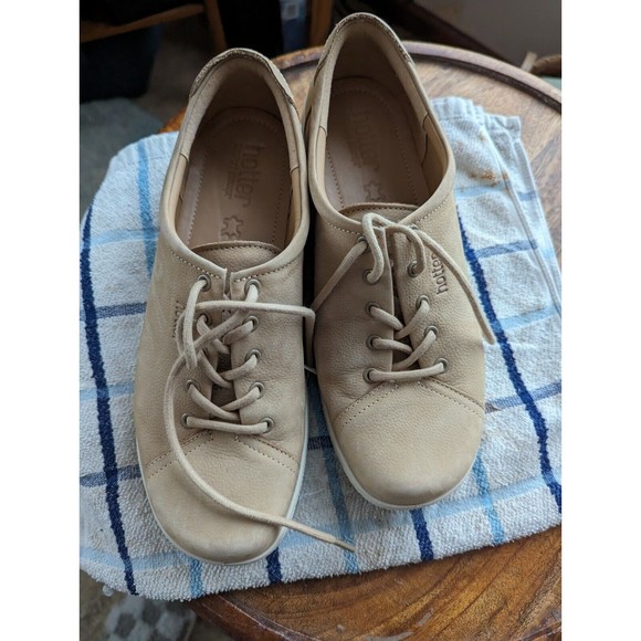 Hotter Tone Womens Comfort  Shoes Made In England Size 8.5 - Picture 1 of 5